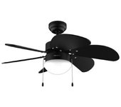 Ventilador De Techo Con Luz Energysilence Aero 3600 Vision Full Black Cecotec