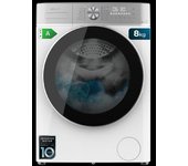 Lavadora 8kg Carga Frontal Bolero Dresscode 8800 Inverter A 2000w, 1400 Rpm, 16 Programas, Motor Inverter Plus, Steammax, Carga Automática Y Display