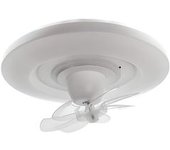 Ventilador De Techo Raki Move Bel Air 38w 6 Aspas Mando A Distancia Blanco Ø48 Cm