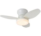 Ventilador De Techo Tauros Bel Air 48w 3 Aspas Mando A Distancia Blanco Ø70 Cm