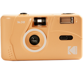 Kodak Da00257 - Cámara Recargable Kodak M38-35mm, Objetivo De Alta Calidad, Flash Incorporado, Pila Aa - Amarillo Pomelo
