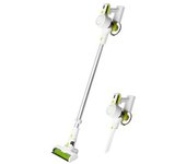 Aspiradora Sin Cable Brend Br-2214 Con Aspiradora De Mano - Blanco/verde
