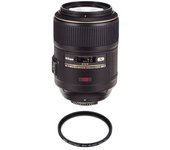 Nikon Af-s 105mm F2.8g If-ed Vr Micro + Hoya 62mm Pro 1d Protector