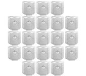 21 Bolsas De Filtro De Polvo Para Aspiradora Compatibles Con Bolsas De Polvo Adb90 Para Aspiradoras De La Serie Jet Clean Station Base
