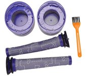 Paquete De 2 Filtros De Repuesto Para Prefiltro Y Posfiltro Hepa, Compatible Con Aspiradora Inalámbrica V7 Animal Absolute