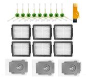 Compatible Con Irobot Roomba I3 I7 I7 + E5 E6 Filtro De Vacío Cepillo Lateral Bolsa De Polvo