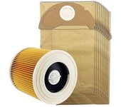 Compatible Con Filtro De Aspiradora Karcher Wet&dry Wd2 Y 10 Bolsas Para Polvo