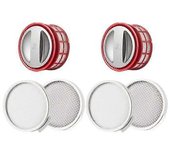 Accesorios De Repuesto De Filtro Frontal Y Filtro Trasero Compatibles Con Accesorio De Aspiradora Roborock H7 Aspiradora Robótica