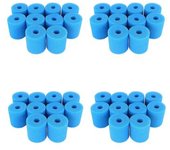 40 Piezas De Repuesto De Esponja De Filtro Para Filtro De Piscina Tipo H, Lavable Y Reutilizable, Carrito De Esponja De Espuma