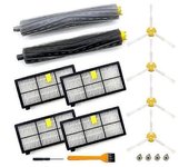 Cepillo Lateral Con Tornillo Compatible Irobot Roomba Series 800 900 960 860 805 850 980 861 866 870 Accesorio De Vacío
