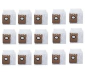 15 Piezas De Repuesto Bolsa De Basura Para La Aspiradora Uoni V980 Max / V980 Plus Accesorios Bolsa De Polvo Bolsa De Papel Bolsa De Papel