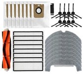 Piezas De Repuesto Para Aspiradoras D10s Plus/rls6ad Accesorios Cepillo Lateral Principal Filtro Hepa Paño De Fregona Bolsa Para Polvo