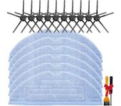 Juego De Cepillos Laterales De Repuesto Para Trapeador Para Aspiradora Robot Roborock S7 T7 T7s T7s Plus, Accesorios De Repuesto Para Robot Barredor