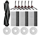 Kit De Accesorios Para Aspiradora De 14 Piezas Compatible Con Deebot N9+, Yeedi K10, Yeedi Mop Station, Robot Autolimpiante