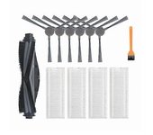 12 Piezas De Accesorios De Repuesto Para Aspiradora Robot Ecovacs Deebot N9 N9+ Compatibles Con Cabezal Lavable
