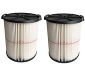 Filtro De Repuesto Para Aspiradora 9-38754 De 5 A 20 Galones, 2 Piezas