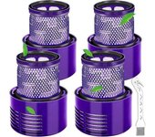 Filtro Para Dyson V10 Sv12, Filtros Para Aspiradoras Dyson Cyclone V10 Sv12 Series V10 Absolute/animal/total Clean/motorhead, Filtro De Repuesto