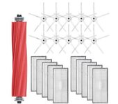 Para Roborock S7 T7s Filtro Cepillo Principal De Goma Desmontable Paño De Mopa