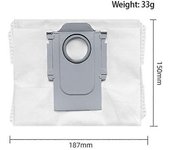 Cepillo Principal Lateral Para Aspiradora Robot S8 Plus, S8+ Y S8 Pro Ultra, Módulo De Iones De Plata, Filtro, Bolsa Para Polvo, Accesorios