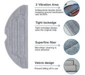 Para S8 / S8 Plus/s8 Pro Ultra Robot Cepillo Lateral Principal Filtro Hepa Paño De Mopa Bolsa De Polvo Reemplazo Spar