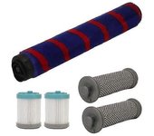 Kit De Filtro Para Aspiradora, Repuesto De Cabezal De Cepillo Giratorio, Kit De Filtro Para Aspiradora Para Electrodomésticos, Barredora