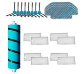 Hepa Filtro Cepillo Rodillo Cepillos Laterales Mop Para Cecotec Conga 5090 Robot Aspirador Piezas De Repuesto