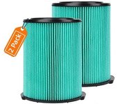 Filtro De Repuesto De 5 Capas Vf6000 Para Aspiradoras En Seco Y Húmedo Ridgid De 5 A 20 Galones, Compatible Con