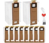 Paquete De 10 Bolsas De Polvo De Repuesto Para Aspiradora Robot Xiaomi Roborock S7 T7s T7plus T7s Plus, Accesorios Con Cepillo De Limpieza