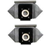 2x Accesorios Para Aspiradoras Domésticas Bolsas De Basura Que Se Pueden Lavar Bolsa No Tejida Bolsa Para Polvo