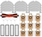 Accesorios Para Robot Aspirador X10 Piezas Para Robot Aspirador Cepillo Lateral Principal Filtro Hepa Paño De Fregona Bolsa Para Polvo