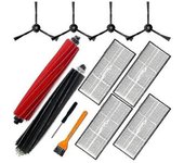 Compatible Con Robot Aspirador S8 S8 + S8 Pro Ultra S8 Plus, Cepillo Lateral Principal, Repuestos De Filtro Hepa