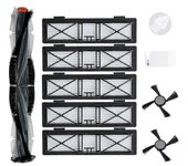 Piezas De Repuesto Compatibles Con Neato D Series D75 D80 D85 Connected D3 D4 D5 D6 D7 Robot Aspirador Con 1 Cepillo Combinado 5 Filtros 2 Laterales B