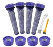 Prefiltros Hepa De Repuesto, Posfiltros Compatibles Con Aspiradoras Inalámbricas Dyson V7 Y V8, Piezas De Repuesto, Accesorios Para Aspiradoras