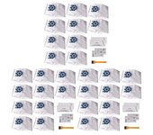 45 Piezas De Bolsas Para Aspiradora Gn Airclean 3d Efficiency, Reemplazo De Bolsas Para Aspiradora Gn