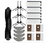 19 Uds Cepillo Lateral Hepa Fregonas Bolsa De Polvo Robot Filtro De Vacío Para S9 Accesorios Para Aspiradoras Reemplazo