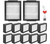 Paquete De 12 Piezas De Repuesto De Filtro Para Aspiradoras Robóticas Irobot Roomba I Y E Series I3 I3+ I4 I4+ I6+ I7 I7+ I8 I8+ E5 E6 E7 Con