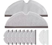 Paños De Limpieza Para Aspiradoras Robot Xiaomi Roborock S5 S50 S51 S55 S6 S6 Maxv S5 Max Q7 Max Q7 Max+ Accesorios 10 Almohadillas De Limpieza De