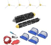 Kit De Repuesto De Accesorios Para Irobot Roomba 675 676 677 655, Filtro, Cepillo Lateral, Rodillo, Fregona, Escoba, Piezas De Repuesto