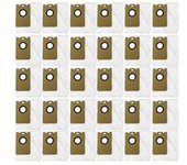 30 Piezas De Bolsas De Polvo Para Aspiradora Robot W2, Bolsa De Basura, Repuestos, Accesorio
