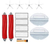 Accesorios Para Aspiradoras Robot Compatibles Con Roborock S7, S7+, S7 Maxv, S7 Maxv Plus, T7s, T7s Plus, Cepillos Laterales, Filtros Y Cepillos De