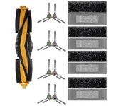 Compatible Con Ecovacs Sweeper Ozmot8 T9pro Cepillo Principal 1 Rodillo Lateral 8 Filtros 4