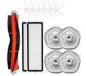 Accesorios Para Robot Aspirador Bot W10/w10 Pro, Filtro Hepa, Cepillo Lateral Principal, Paño De Fregona