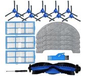 Piezas De Repuesto Para Proscenic 850t Robot Aspirador Accesorios Kit Cepillo Lateral Filtros Cepillo Principal Trapeador Paño Cepillo Limpieza