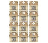 12 Piezas De Repuesto Para Bolsas De Polvo Compatibles Con La Aspiradora Karcher A2004 Wd 2250 Mv4