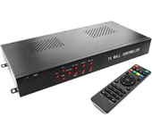 Bematik - Videowall Matriz De Vídeo De 9 Pantallas 3x3 Hdmi Dvi Cvbs Vga Yr04300