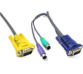 Bematik - Cable Especial 3 En 1 Vga/ps2 5m (hd15m/hd15m+md6m+md6m) Cc05300