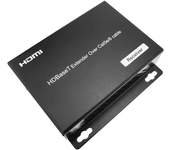 Bematik - Extensor Hdmi Ultrahd 4k 2k Fullhd 1080p Cat.5e Cat.6 Compatible Con Hdbaset Hdbt Poc 100m - Receptor Hb04400