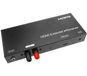 Bematik - Extensor Hdmi Prolongador Fullhd 1080p A Través De Cable 2 Hilos A 3800m. Módulo Receptor Hb02400