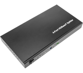 Bematik - Extensor Hdmi Ultrahd 4k 2k Fullhd 1080p Cat.5e Cat.6 Compatible Con Hdbaset Hdbt 100m - Transmisor 4 Puertos Hb04600