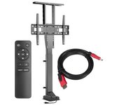 Soporte De Extensión De Cable Eléctrico Maclean, 37''-65'', Vesa 600x400, Máx. 50kg, Mc-866 + Cable Hdmi 2.0 4k 3d Uhd 1,8m 48 Bit
